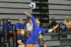 VB vs WSU  Wheaton Women's Volleyball vs Worcester State University. - Photo by Keith Nordstrom : Wheaton, Volleyball
